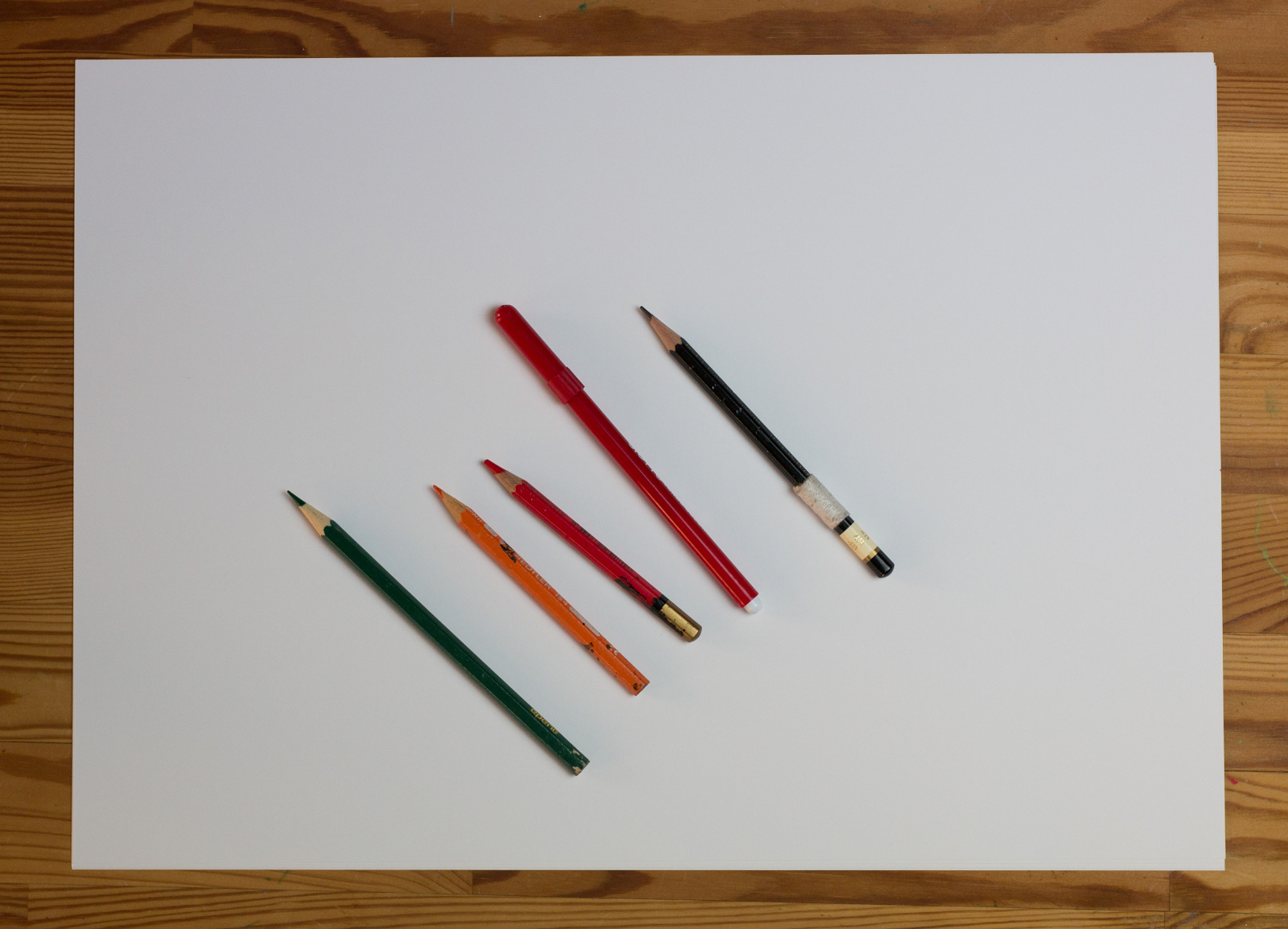 Lápis de Cera para desenho à distância